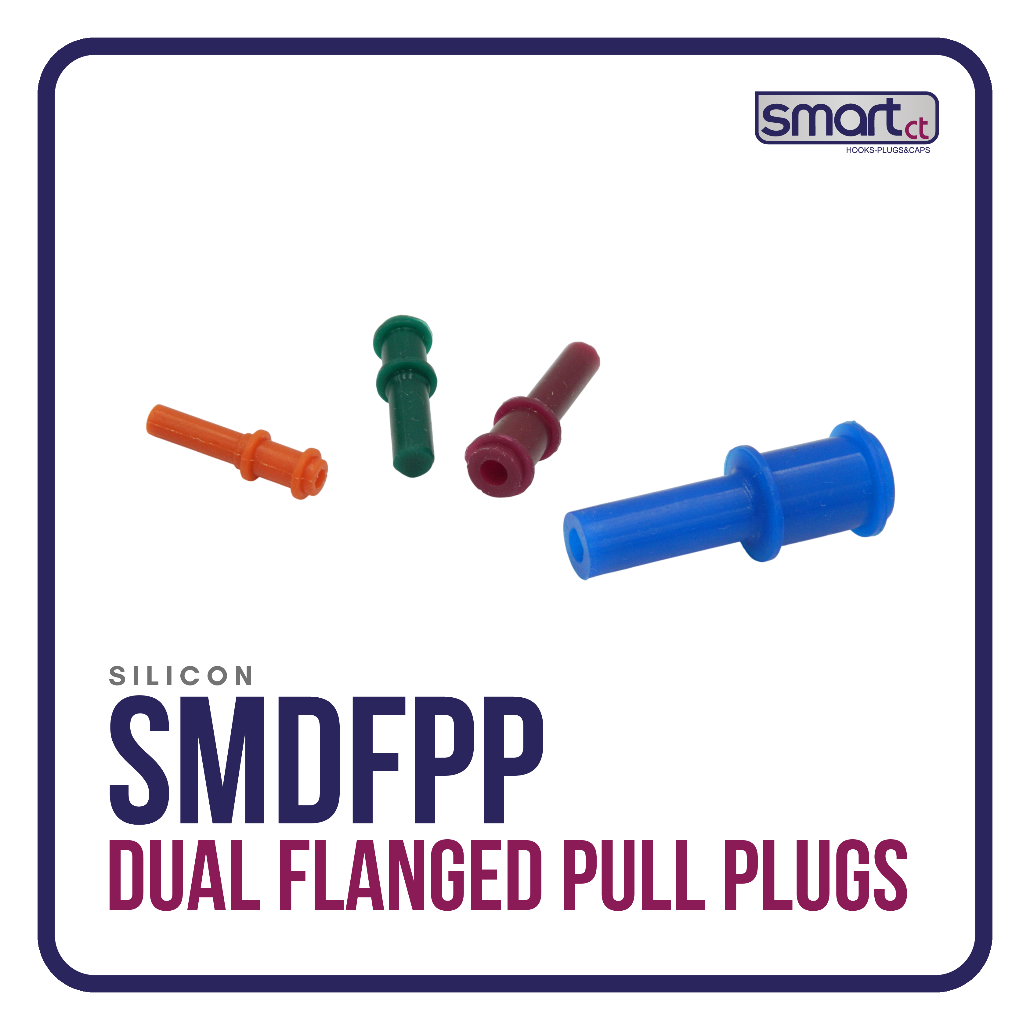 Dual Flanged Pull Plugs SMDFPP