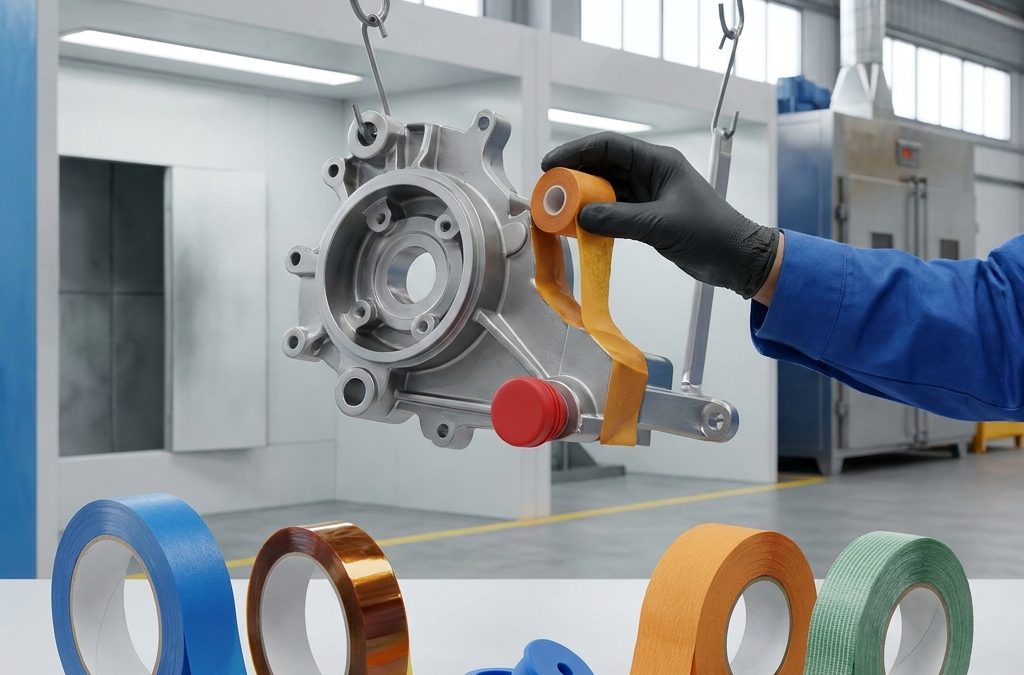 Tipos De Cintas Para Enmascarado De Alta Temperatura En Procesos Industriales